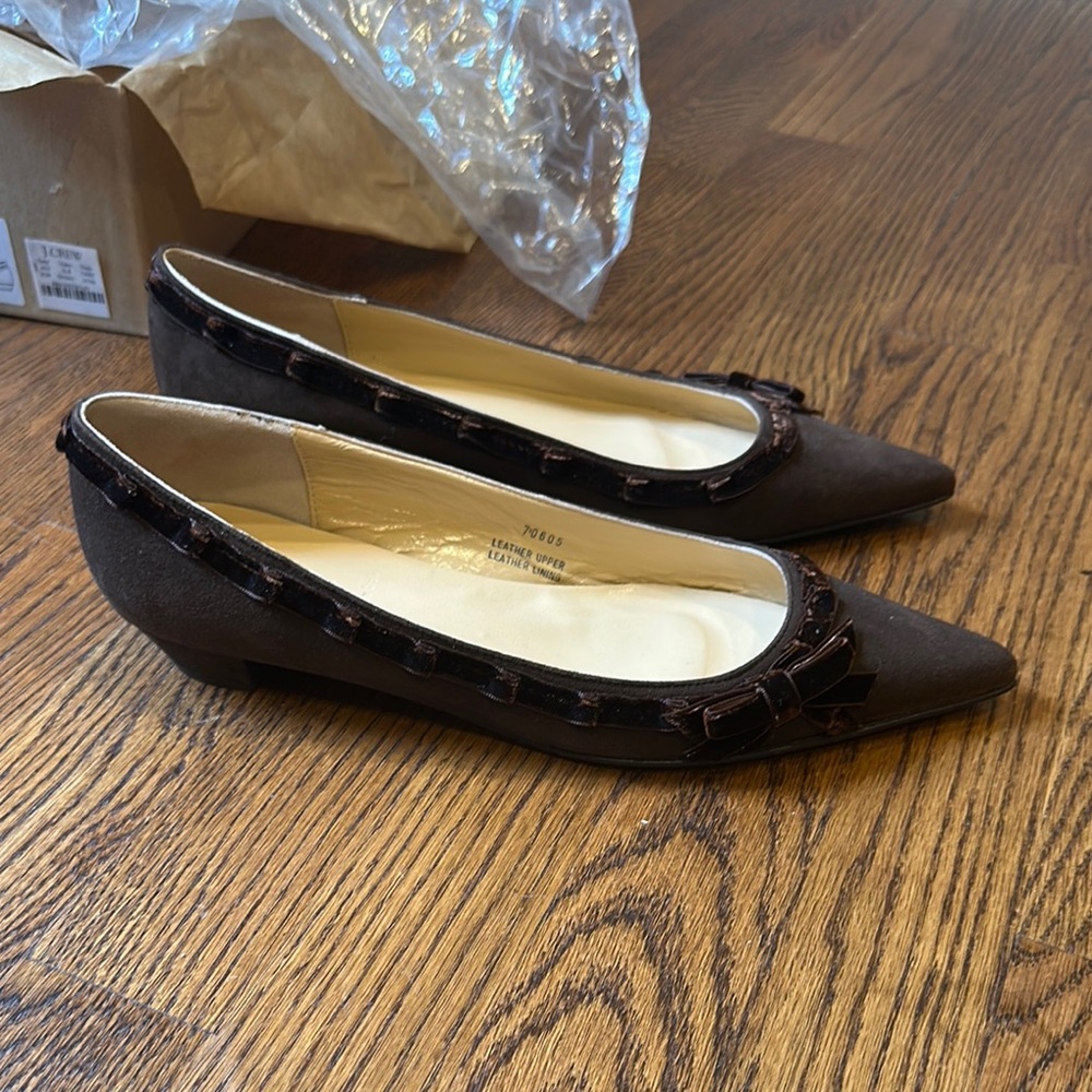 J. Crew Brown Flats Timeless Design